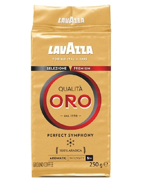 Café Molido Sabor Floral Y Afrutado Lavazza Qualita Oro 250 G