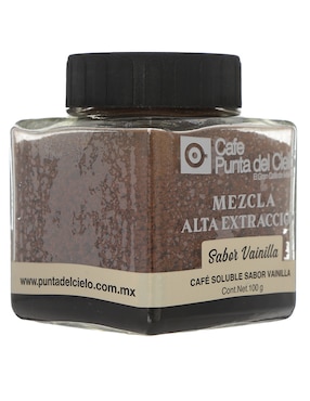 Café soluble sabor vainilla de México Punta Del Cielo 100 g