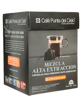 Cápsulas de café Punta del Cielo 112 g