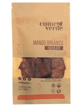 Mango Orgánico Enchilado Come Verde 55 G