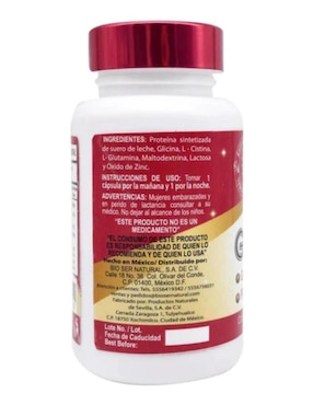 Suplemento alimenticio Pure Nutrition de 60 cápsulas