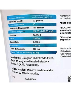Colágeno hidrolizado Vidanat