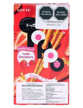 Galletas De Fresa Lotte Toppo