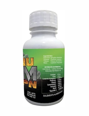 Suplemento Poder Natural sabor natural de 90 cápsulas
