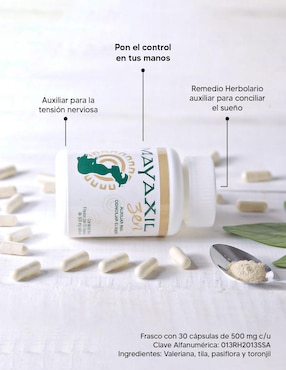 Suplemento Poder Natural sabor natural de 30 cápsulas
