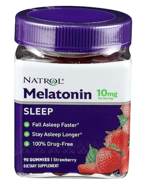 Melatonina Natrol Fresa 90 Gomitas