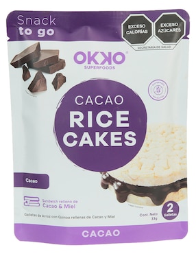 Galletas De Cacao Okko Rice Cakes