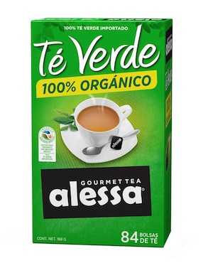 Té Verde En Sachet Alessa Herbal 84 Sobres