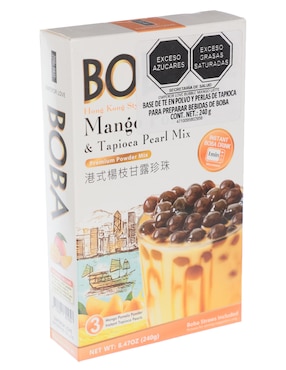 Té de burbujas sabor mango Emperor Love 240 g
