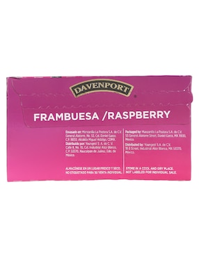 Té frambuesa en sachet Davenport 40 g