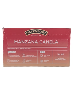 Té de manzana canela en sachet Davenport 40 g