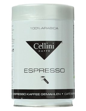 Café Espresso Molido Sabor Tostado Cellini 250 G