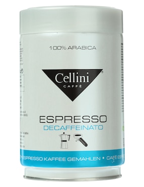 Café Espresso Molido Sabor Tostado Cellini 250 G