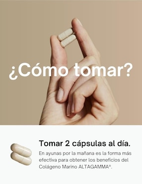 Colágeno Hidrolizado de Origen Marino Altagamma sabor pescado de 60 cápsulas