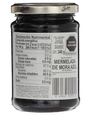 Mermelada de sabor mora azul Tiptree 340 g