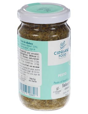 Salsa pesto sabor albahaca Cipriani