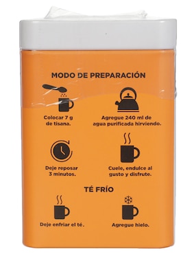 Té verde con frutos cítricos en polvo Merendola 80 g