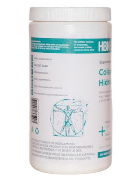 Colágeno Hidrolizado Hbn sabor naranja de 600 g