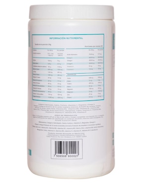 Colágeno Hidrolizado Hbn sabor naranja de 600 g