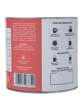 Té de frutos rojos flores y frutas deshidratas Merendola 40 g
