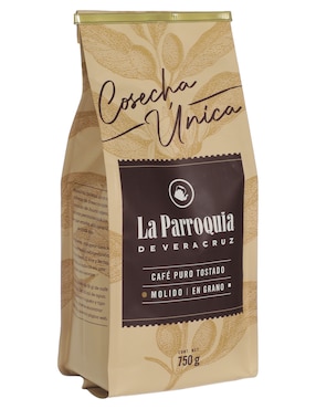 Café molido sabor tostado de Veracruz La Parroquia Cosecha Única 750 g