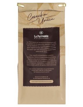 Café molido sabor tostado de Veracruz La Parroquia Cosecha Única 750 g