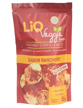 Pepino Liofilizado Lio Vegge 12 G