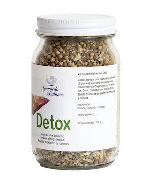 Kit de suplementos alimenticios Reductivo y Detox Ayurveda Balance