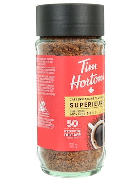 Café de grano sabor tostado de Colombia Tim Hortons Supérieure 100 g