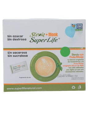 Stevia Super Life de monk fruit de 150 g