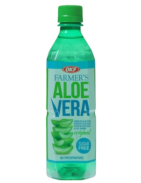Agua infusionada Okf sabor Aloe vera