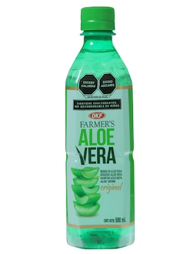 Agua infusionada Okf sabor Aloe vera