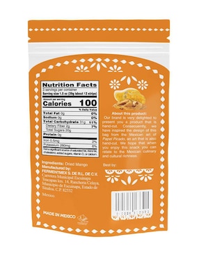 Mango deshidratado Chillititlan 550 g