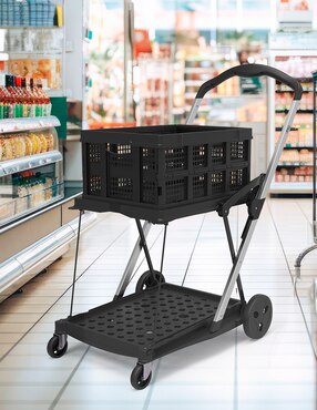 Carrito de compras plegable Heuman Brand