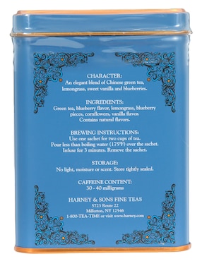 Té verde con arándanos en sachet HT 40 g