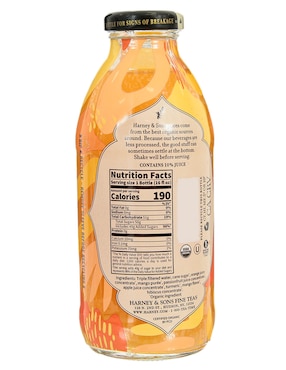 Jugo Harney And Sons sabor naranja y mango 473 ml