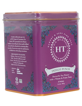 Té frutal y floral en sachet HT Índigo Punch 40 g