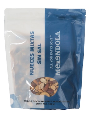 Nueces Mixtas Sin Sal Merendola 500 G