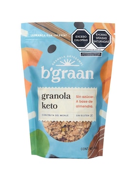 Cereal De Granola Keto 340 G B’graan