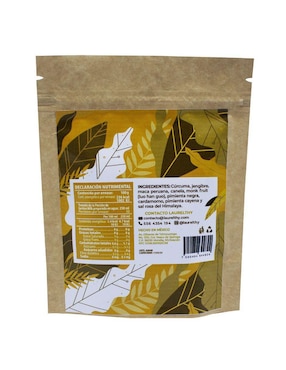 Bebida en polvo Golden Milk natural Laurelthy 100 g