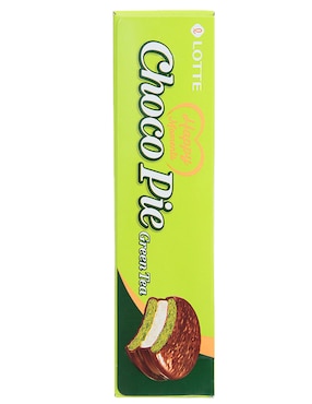 Galletas de matcha Lotte Choco Pie