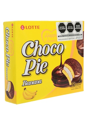 Galletas de chocobanana Lotte Choco Pie