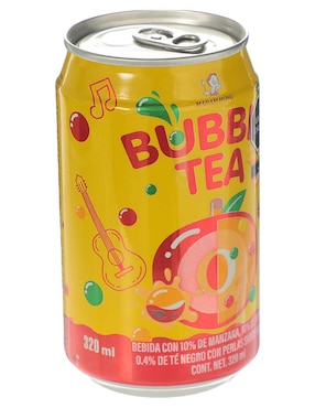 Agua gasificada Madam Hong sabor manzana, mango y té negro