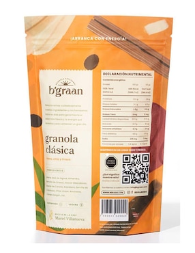 Cereal de granola clásica de 340 g B'graan