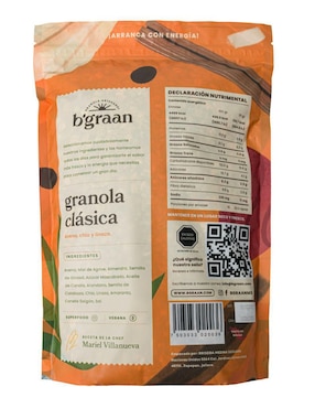 Cereal de Granola Clásica 1 kg Bgraan