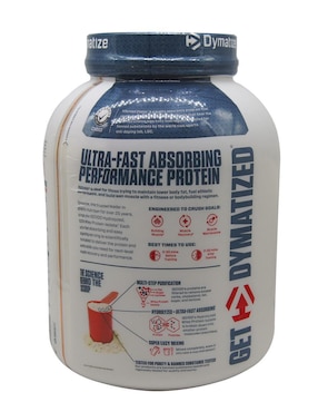 Dymatize ISO100 Hydrolyzed sabor fresa 5 lb