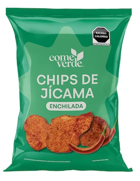 Chips De Jícama Come Verde 180 G