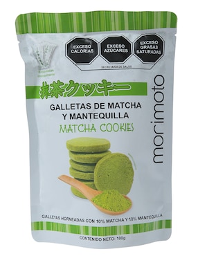 Galletas de matcha Morimoto