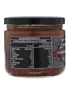 Salsa parrillera sabor habanero Loma Linda