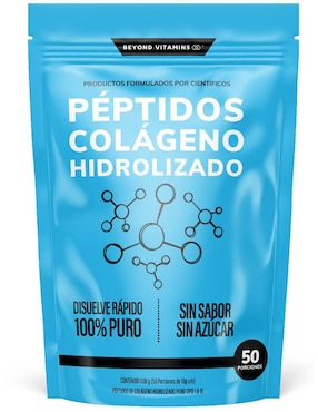 Péptidos De Colágeno Hidrolizado Puro Certificado 100% Pastoreo Libre Beyond Vitamins 500 G